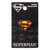 DC Comics Ansteck-Pin Superman Logo bunt - Smalltinytoystore