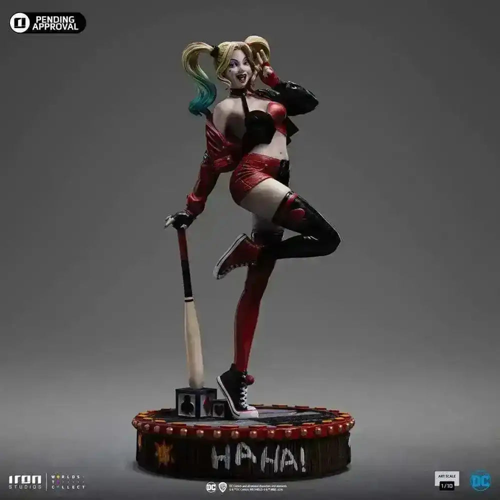 DC Comics Art Scale Statue 1/10 Harley Quinn (Gotham City Sirens) 22 cm - Smalltinytoystore