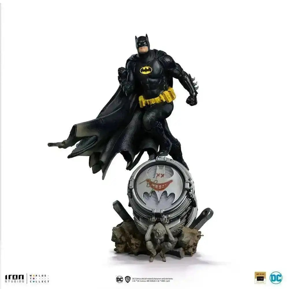 DC Comics BDS Art Scale Statue 1/10 Batman Deluxe (Black Version Exclusive) heo EU Exclusive 30 cm - Smalltinytoystore