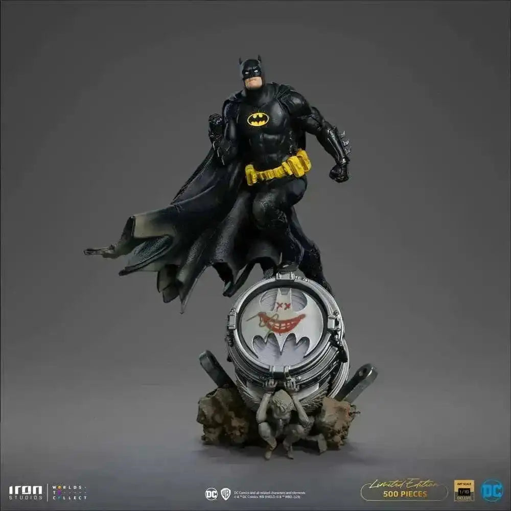DC Comics BDS Art Scale Statue 1/10 Batman Deluxe (Black Version Exclusive) heo EU Exclusive 30 cm - Smalltinytoystore
