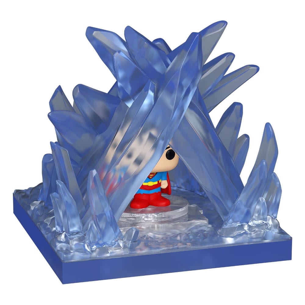 DC Comics Bitty POP! Towns Vinyl Figur Superman and the Fortress of Solitude - Smalltinytoystore