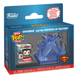 DC Comics Bitty POP! Towns Vinyl Figur Superman and the Fortress of Solitude - Smalltinytoystore