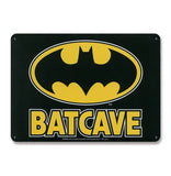 DC Comics Blechschild Batcave 15 x 21 cm - Smalltinytoystore
