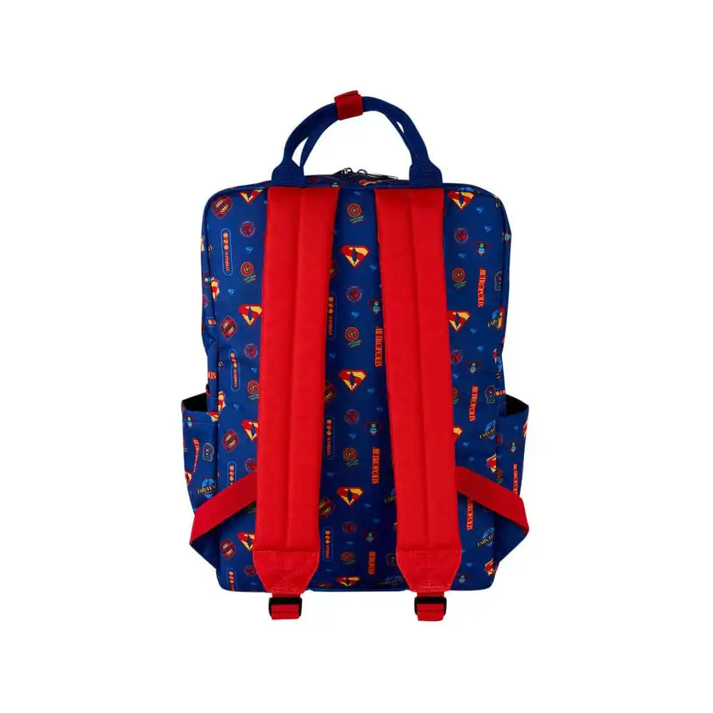 DC Comics by Loungefly Full-Size Nylon Rucksack Superman - Smalltinytoystore