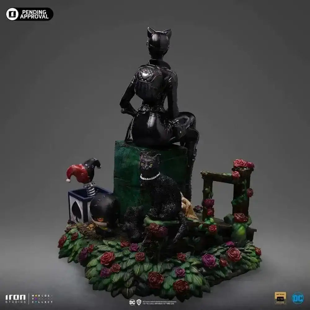 DC Comics Deluxe Art Scale Statue 1/10 Catwoman (Gotham City Sirens) 21 cm - Smalltinytoystore