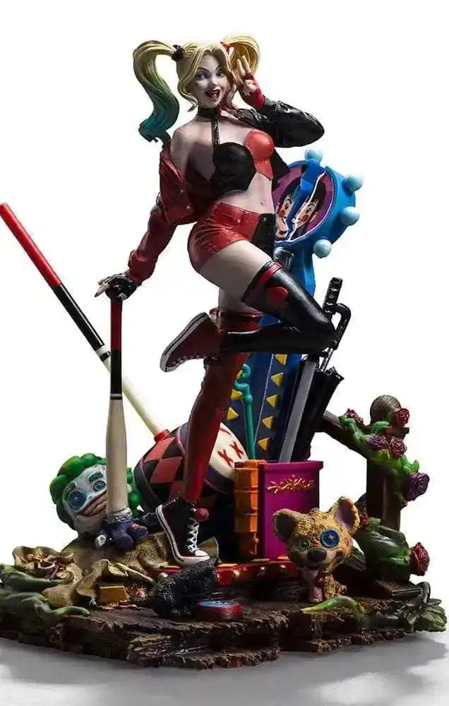 DC Comics Deluxe Art Scale Statue 1/10 Harley Quinn (Gotham City Sirens) 22 cm - Smalltinytoystore