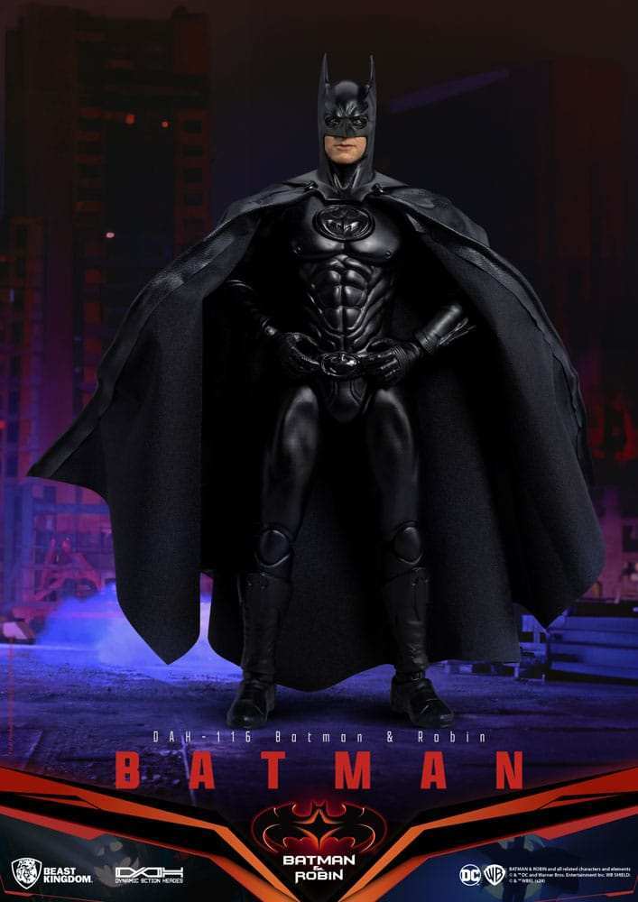 DC Comics Dynamic 8ction Heroes 1/9 Batman (Batman & Robin) 21 cm - Smalltinytoystore