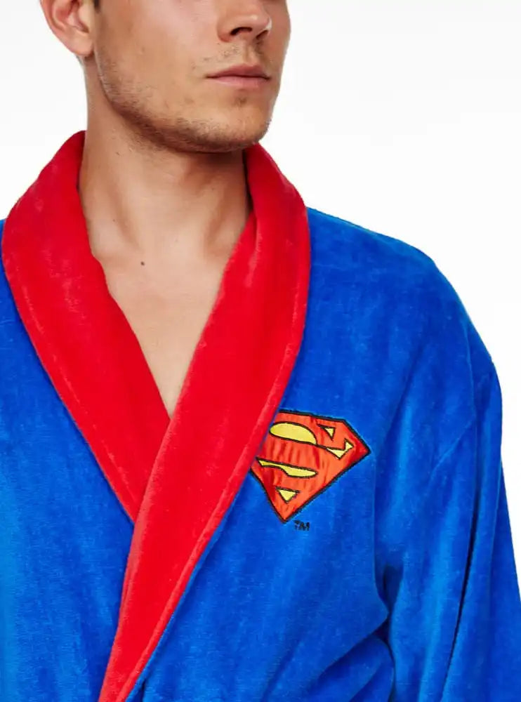 DC Comics Fleece-Bademantel Superman - Smalltinytoystore