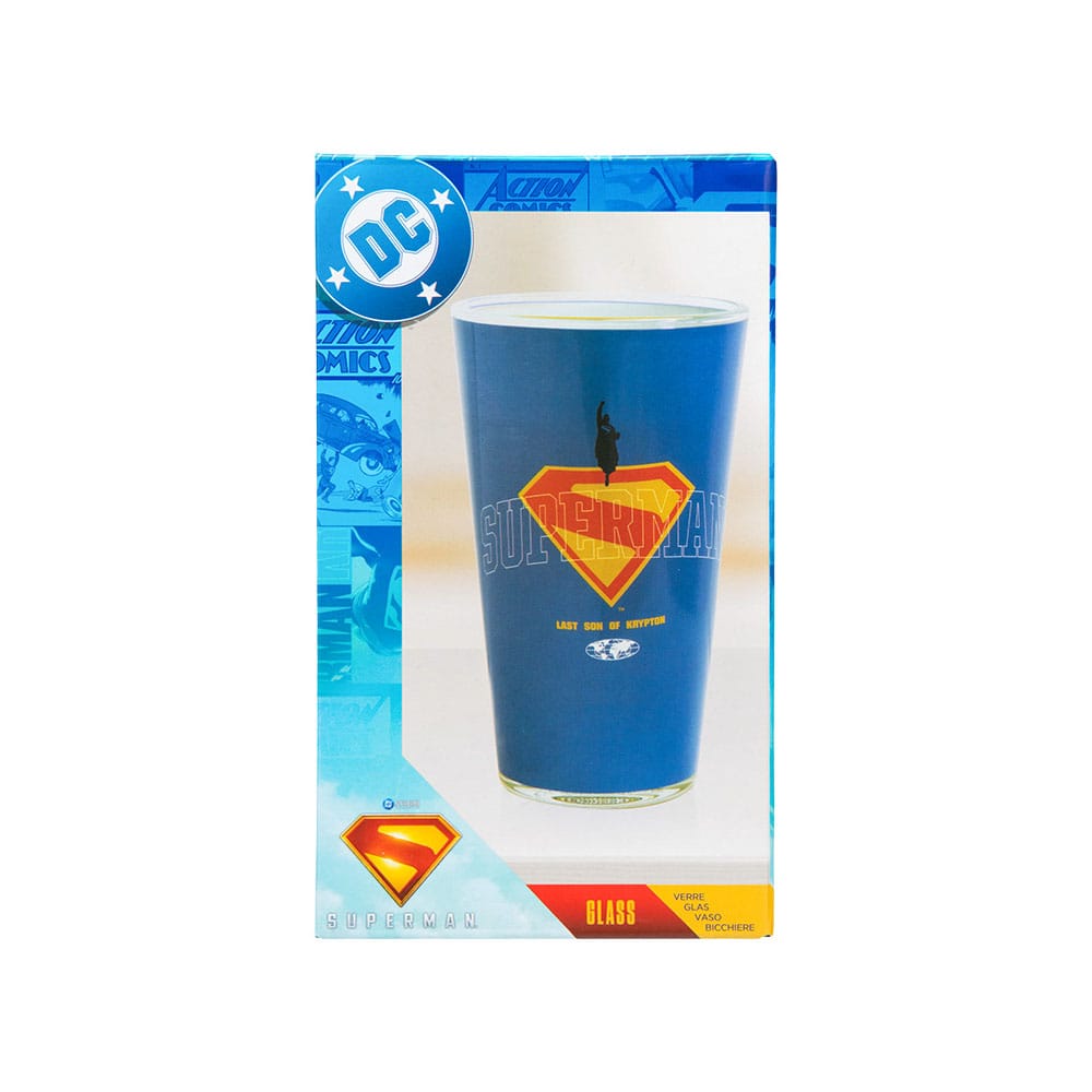 DC Comics Glas Superman - Smalltinytoystore