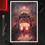 DC Comics Kunstdruck Man-Bat 41 x 61 cm - ungerahmt - Smalltinytoystore