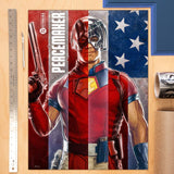 DC Comics Kunstdruck Peacemaker 41 x 61 cm - ungerahmt - Smalltinytoystore