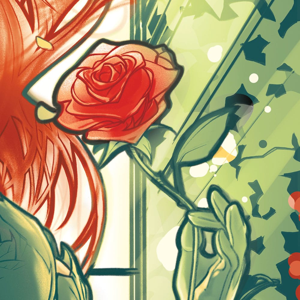 DC Comics Kunstdruck Poison Ivy 41 x 61 cm - ungerahmt - Smalltinytoystore