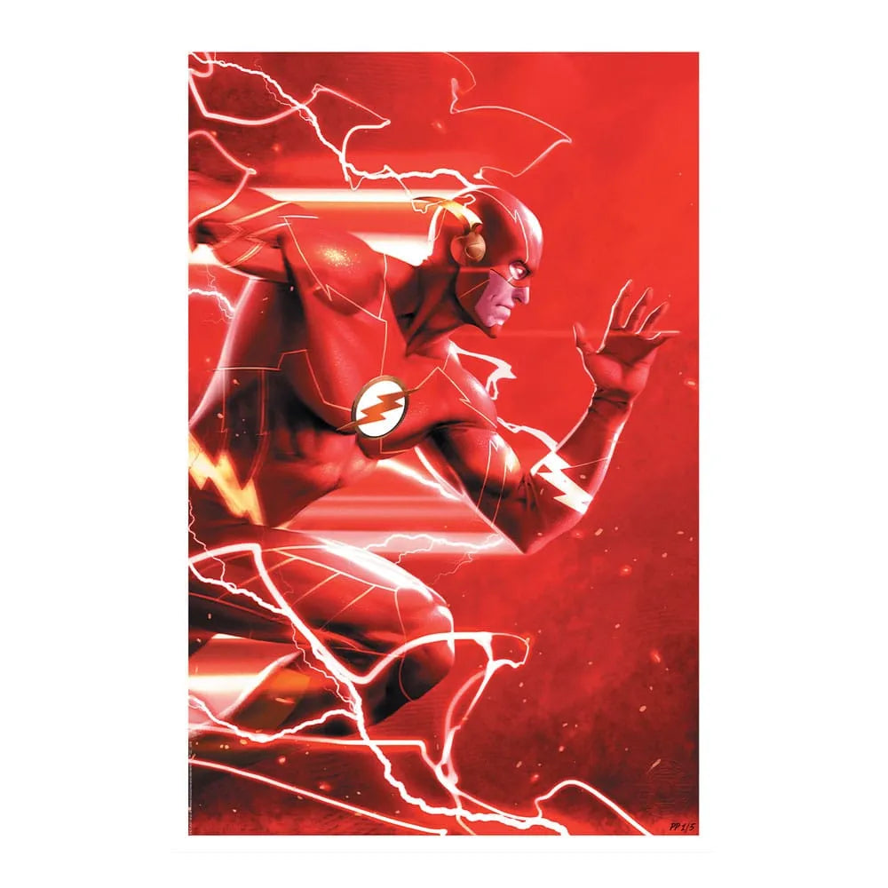 DC Comics Kunstdruck The Flash #758 41 x 61 cm - ungerahmt - Smalltinytoystore