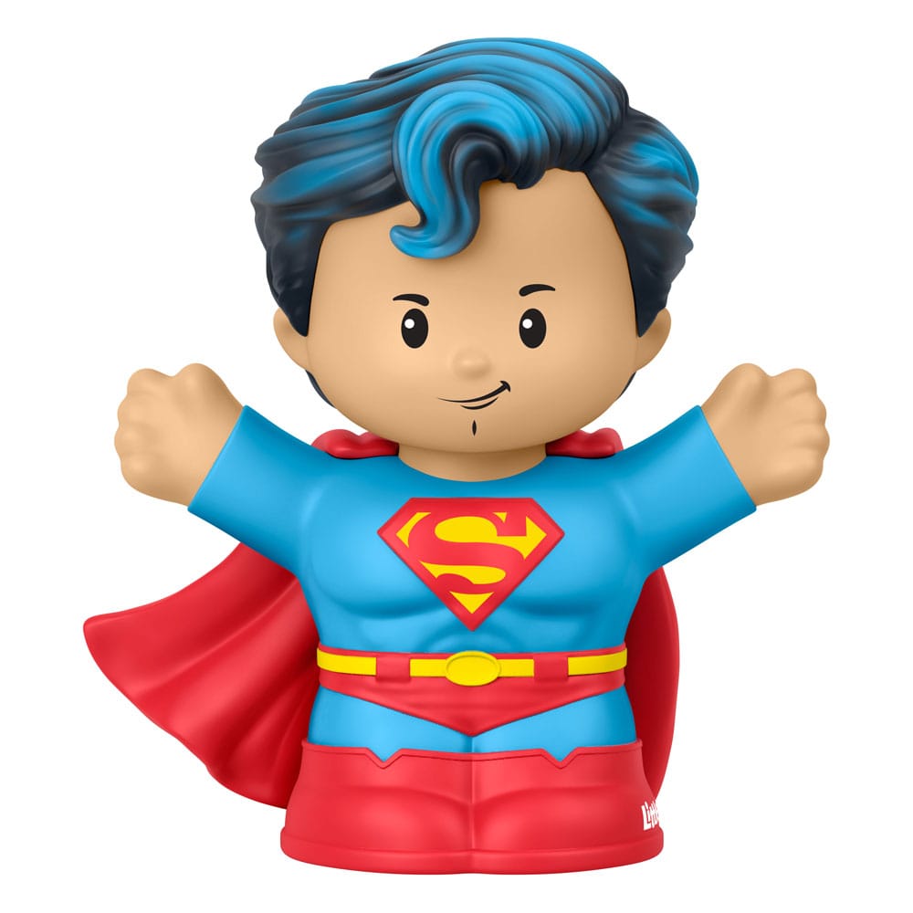 DC Comics Little People Collector Minifiguren 4er-Pack Superman: Through the Ages 7 cm - Smalltinytoystore