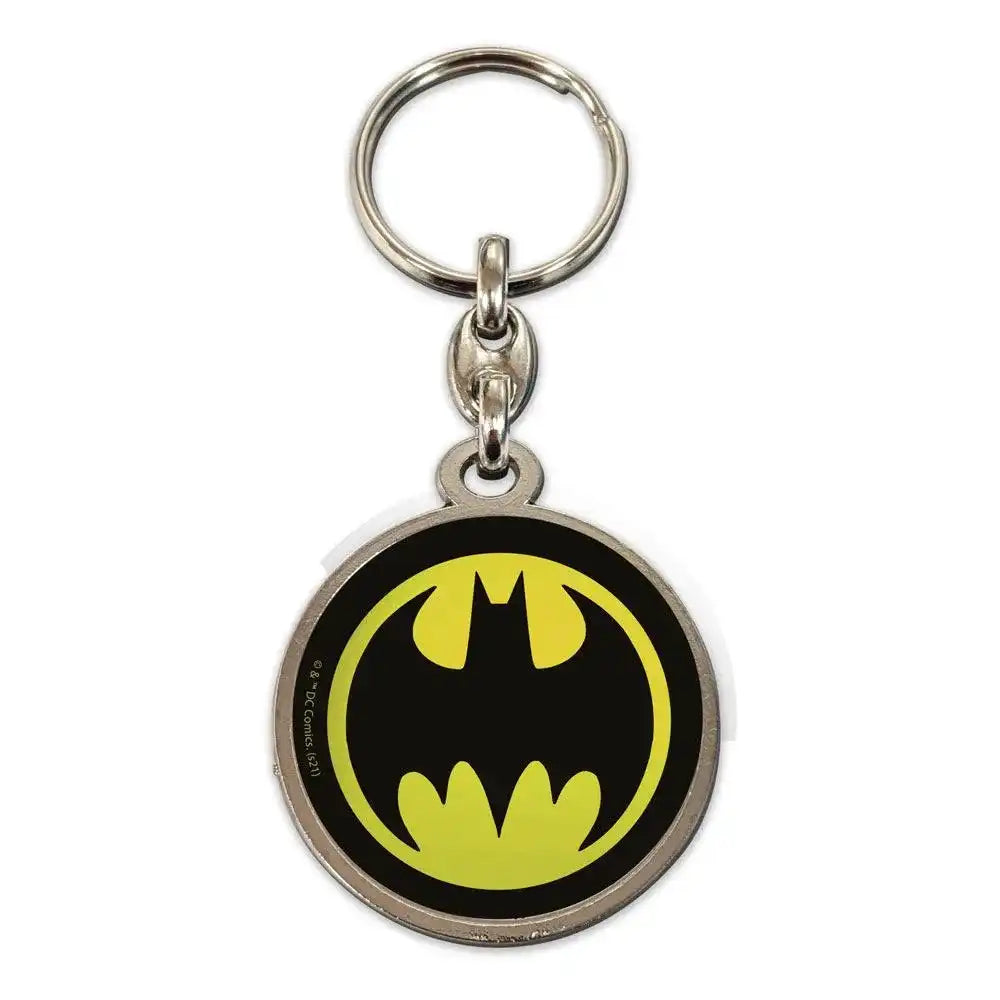 DC Comics Metall-Schlüsselanhänger Batman Logo 7 cm - Smalltinytoystore