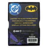 DC Comics Metallbarren Batman Armour Limited Edition