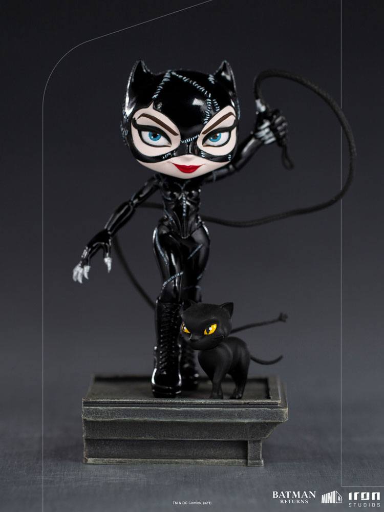 DC Comics Mini Co. Deluxe PVC Figur Catwoman (Batman Returns) 17 cm - Smalltinytoystore