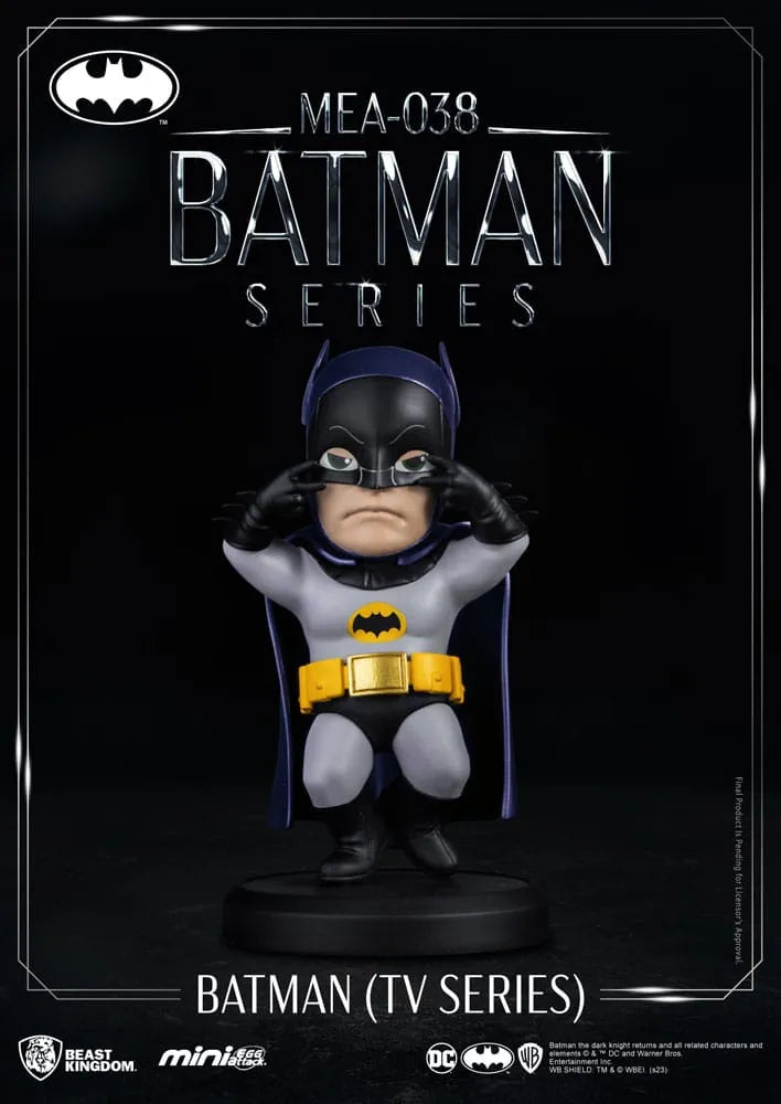 DC Comics Mini Egg Attack Figur Batman (1966 TV Series) 8 cm - Smalltinytoystore