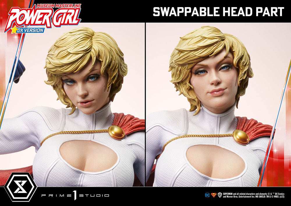 DC Comics Museum Masterline Statue Power Girl Deluxe Bonus Version 75 cm - Smalltinytoystore