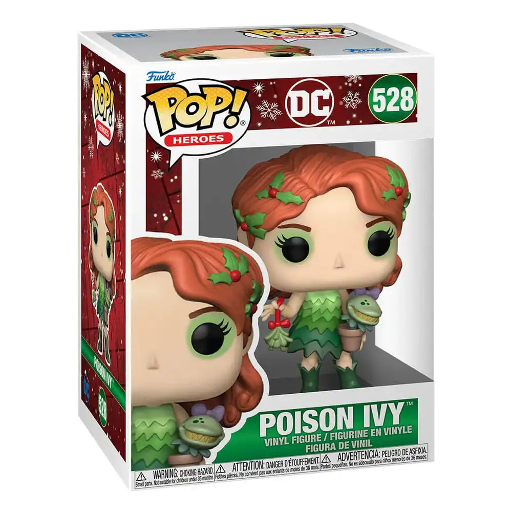 DC Comics POP! Heroes Vinyl Figur Holiday '24- Poison Ivy 9 cm - Smalltinytoystore