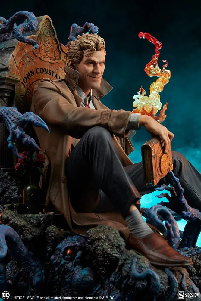 DC Comics Premium Format Statue John Constantine: Just Another Exorcism Hangover 53 cm - Smalltinytoystore