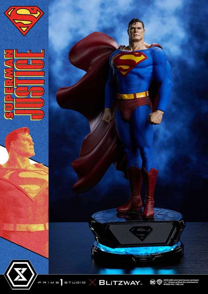 DC Comics Premium Masterline Series Statue 1/4 Superman Justice Comics 57 cm - Smalltinytoystore