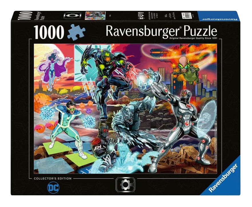 DC Comics Puzzle Cyborg (1000 Teile) - Smalltinytoystore