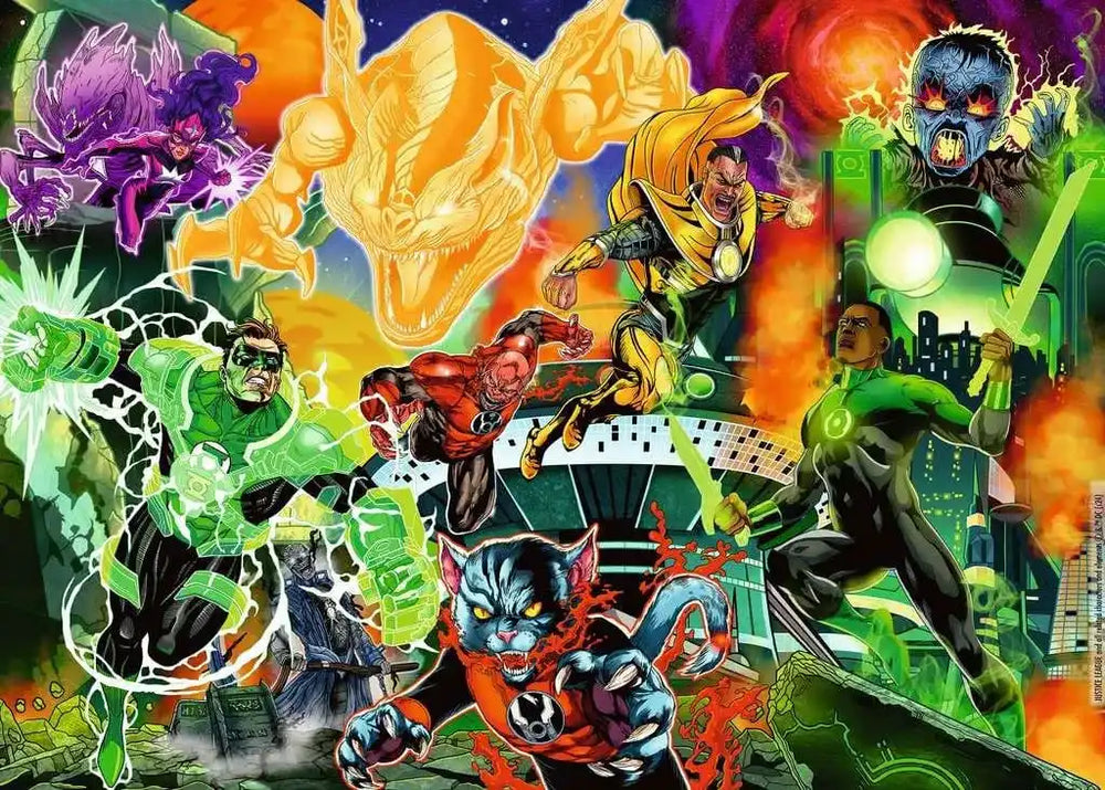 DC Comics Puzzle Green Lantern (1000 Teile) - Smalltinytoystore