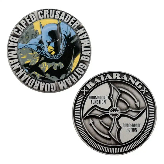 DC Comics Sammelmünze Batman Caped Crusader Limited Edition - Smalltinytoystore