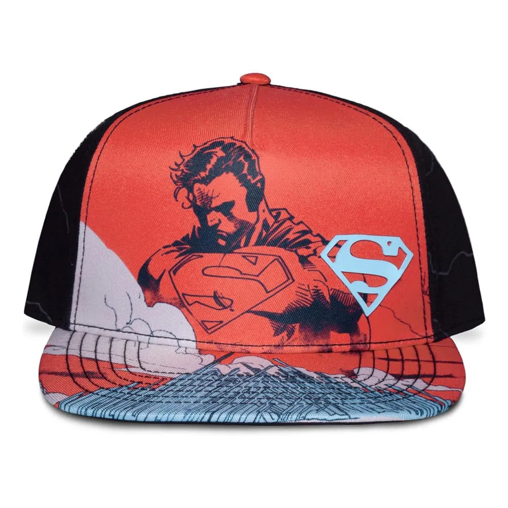 DC Comics Snapback Cap Superman Red - Smalltinytoystore