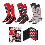 DC Comics Socken 3er-Pack Harley Quinn 36-43 - Smalltinytoystore
