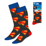 DC Comics Socken Superman Logo Blue & Red 38-45 - Smalltinytoystore