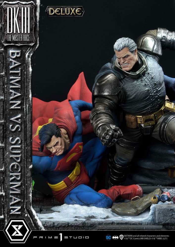 DC Comics Statue Batman Vs. Superman (The Dark Knight Returns) Deluxe Bonus Ver. 110 cm - Smalltinytoystore