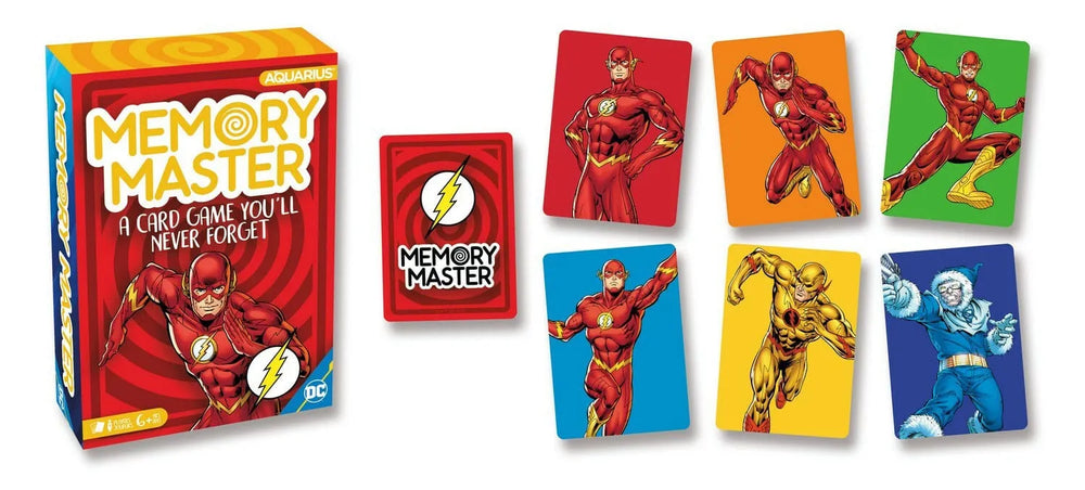 DC Comics: The Flash Memory Master Card Game - Smalltinytoystore