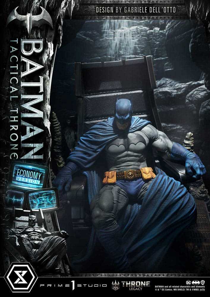 DC Comics Throne Legacy Collection Statue 1/3 Batman Tactical Throne Economy Version 46 cm - Smalltinytoystore