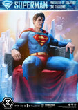 DC Comics Throne Legacy Collection Statue 1/4 Superman Fortress of Solitude on Throne (Design by Gabriele Dell'Otto) 52 cm - Smalltinytoystore