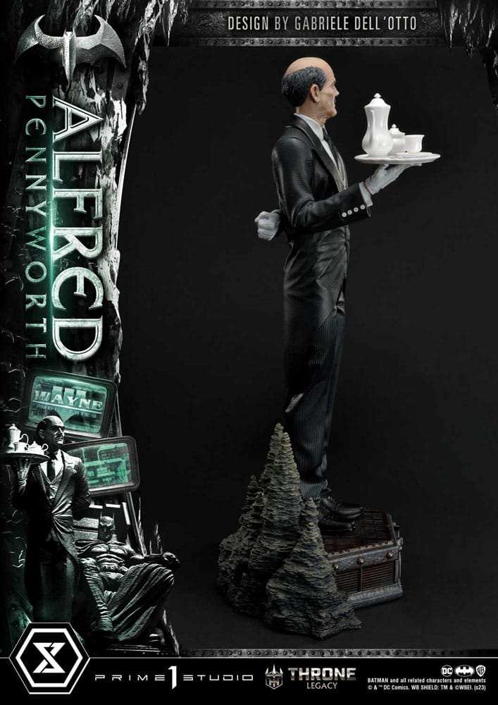 DC Comics Throne Legacy Series Statue Alfred Pennyworth (Batman Comics) 57 cm - Smalltinytoystore