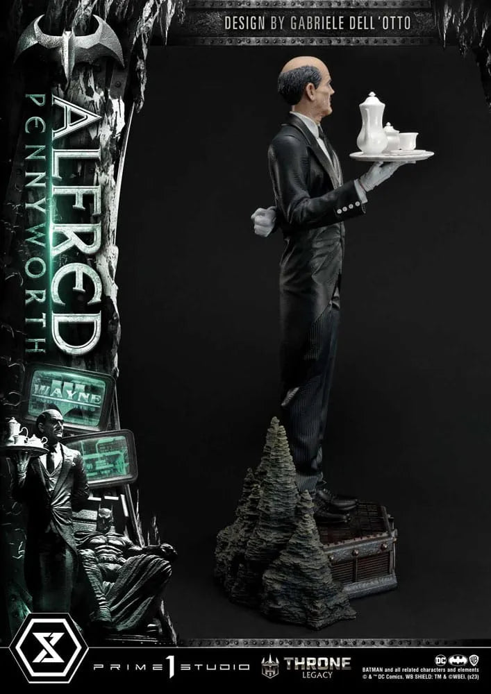 DC Comics Throne Legacy Series Statue Alfred Pennyworth (Batman Comics) Bonus Version 57 cm - Smalltinytoystore