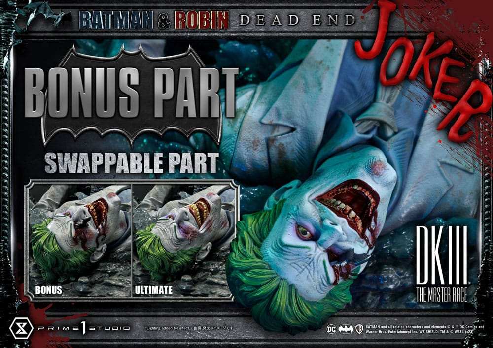 DC Comics Ultimate Premium Masterline Series Statue 1/4 Batman & Robin Dead End Ultimate Bonus Version 61 cm - Smalltinytoystore