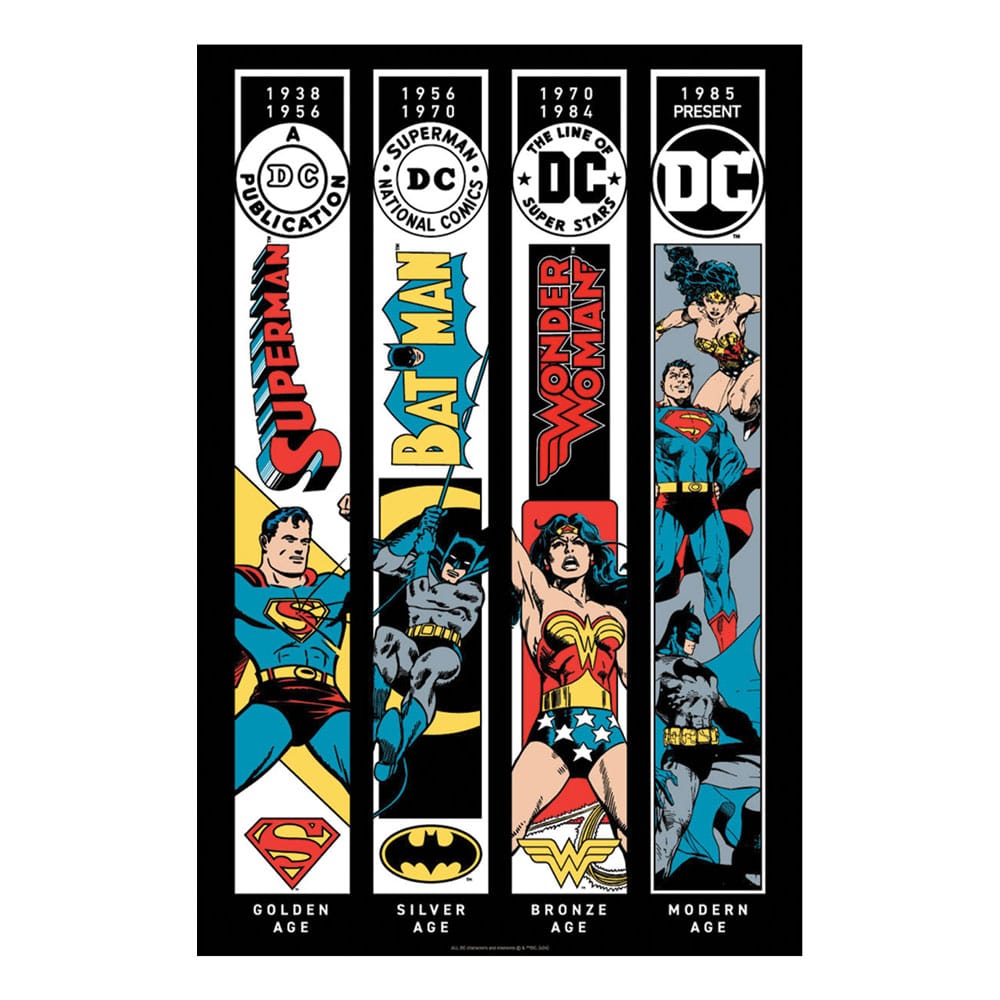 DC Comis Kunstdruck Ages Limited Edition 42 x 30 cm - Smalltinytoystore