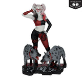 DC Direct Harley Quinn: Red, White & Black Statue 1/10 Harley Quinn by Jenny Frison 19 cm - Smalltinytoystore