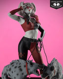 DC Direct Harley Quinn: Red, White & Black Statue 1/10 Harley Quinn by Jenny Frison 19 cm - Smalltinytoystore