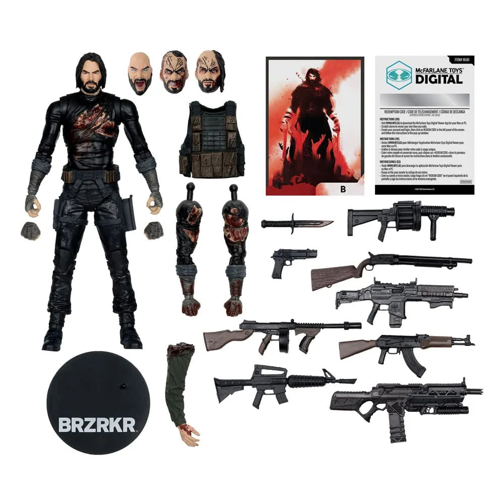 DC Direct McFarlane Toys Digital Actionfigur BRZRKR B 18 cm - Smalltinytoystore