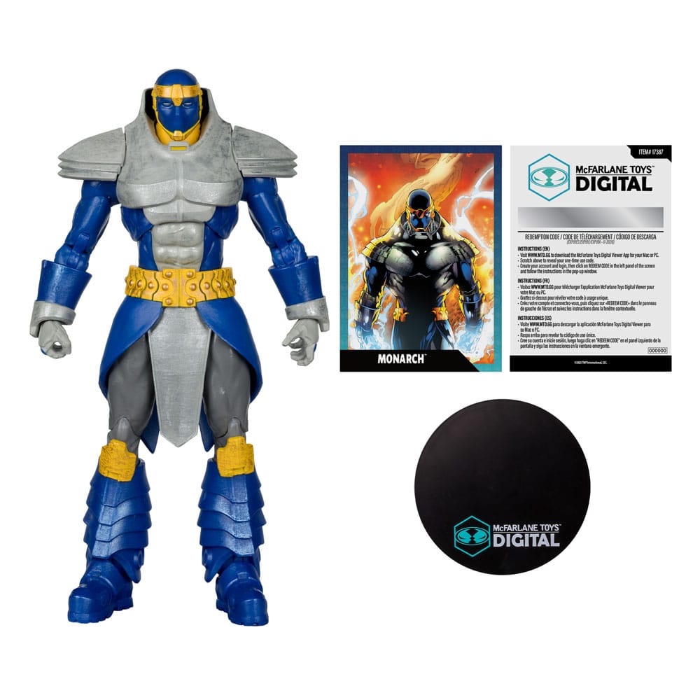 DC Direct McFarlane Toys Digital Actionfigur Monarch (DC Countdown) 19 cm - Smalltinytoystore