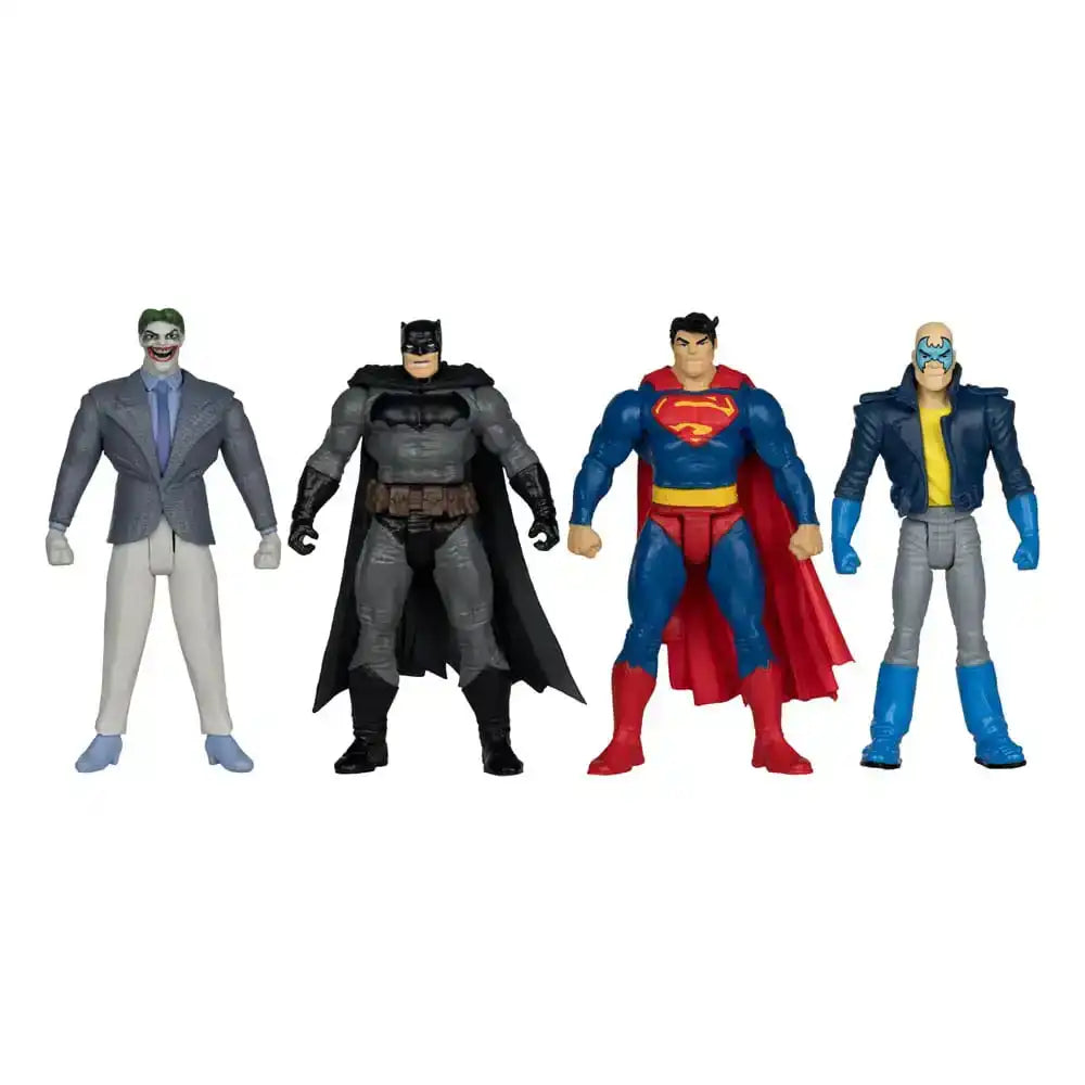 DC Direct Page Punchers Actionfiguren 4er-Pack Batman & Son of Batman & Superman & Joker 7 cm - Smalltinytoystore