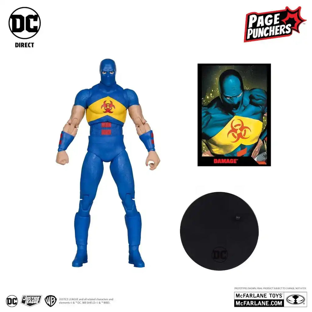 DC Direct Page Punchers Actionfiguren Damage (Kingdom Come) (Chase*) 18 cm - Smalltinytoystore
