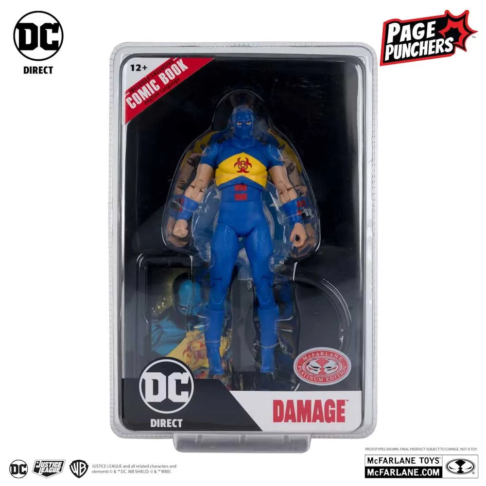 DC Direct Page Punchers Actionfiguren Damage (Kingdom Come) (Chase*) 18 cm - Smalltinytoystore