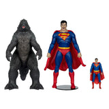 DC Justice League Monsterverse DC Multiverse Actionfiguren 2er-Pack Superman Vs. Godzilla 30 cm - Smalltinytoystore