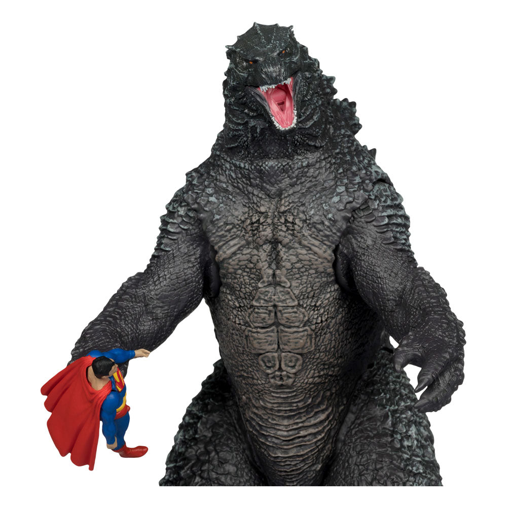DC Justice League Monsterverse DC Multiverse Actionfiguren 2er-Pack Superman Vs. Godzilla 30 cm - Smalltinytoystore