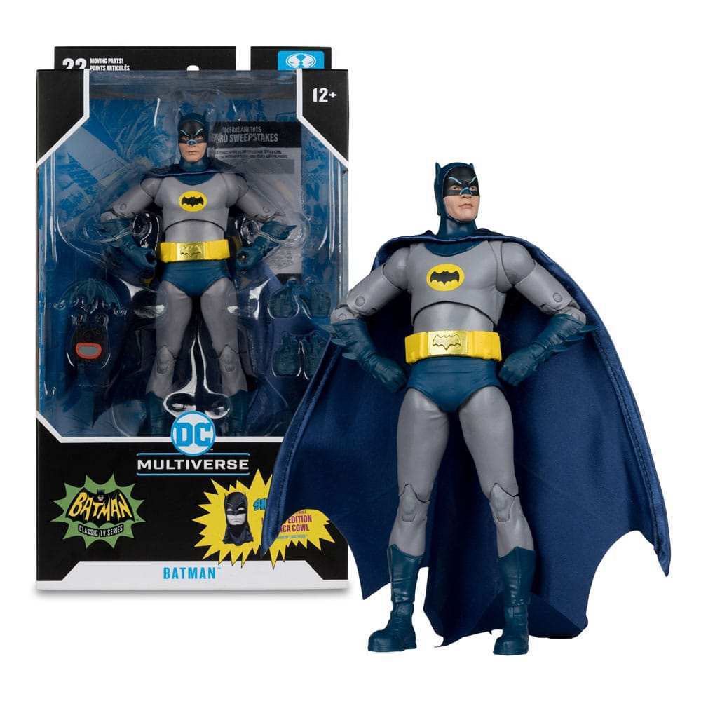 DC Multiverse Actionfigur Batman (Batman Classic TV Series) 18 cm - Smalltinytoystore